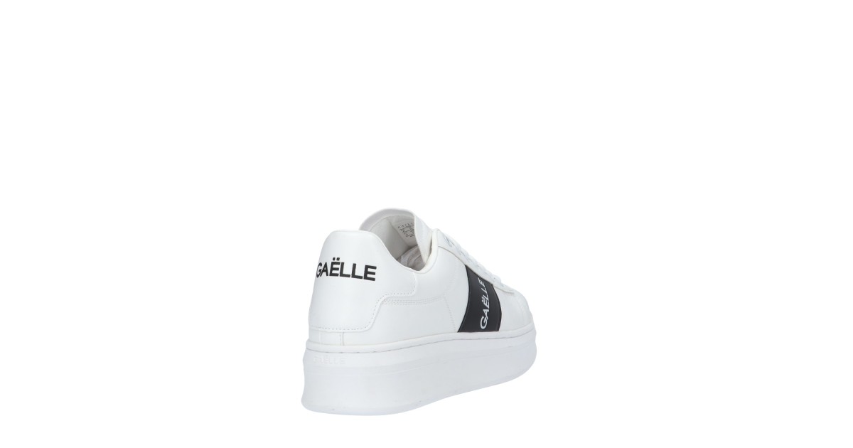Gaelle Sneaker Bianco/nero Gomma GBCUP716
