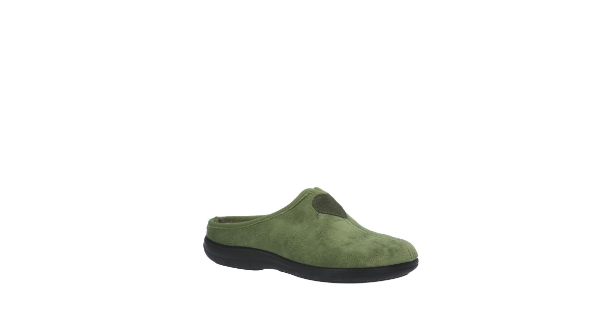 Cinzia soft Pantofola Verde Zeppa MQ6083 004
