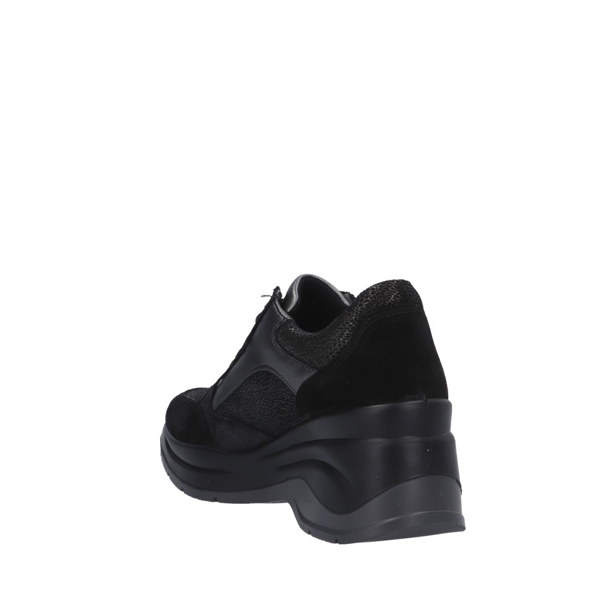 Igi&co Sneaker Nero Zeppa 4656700