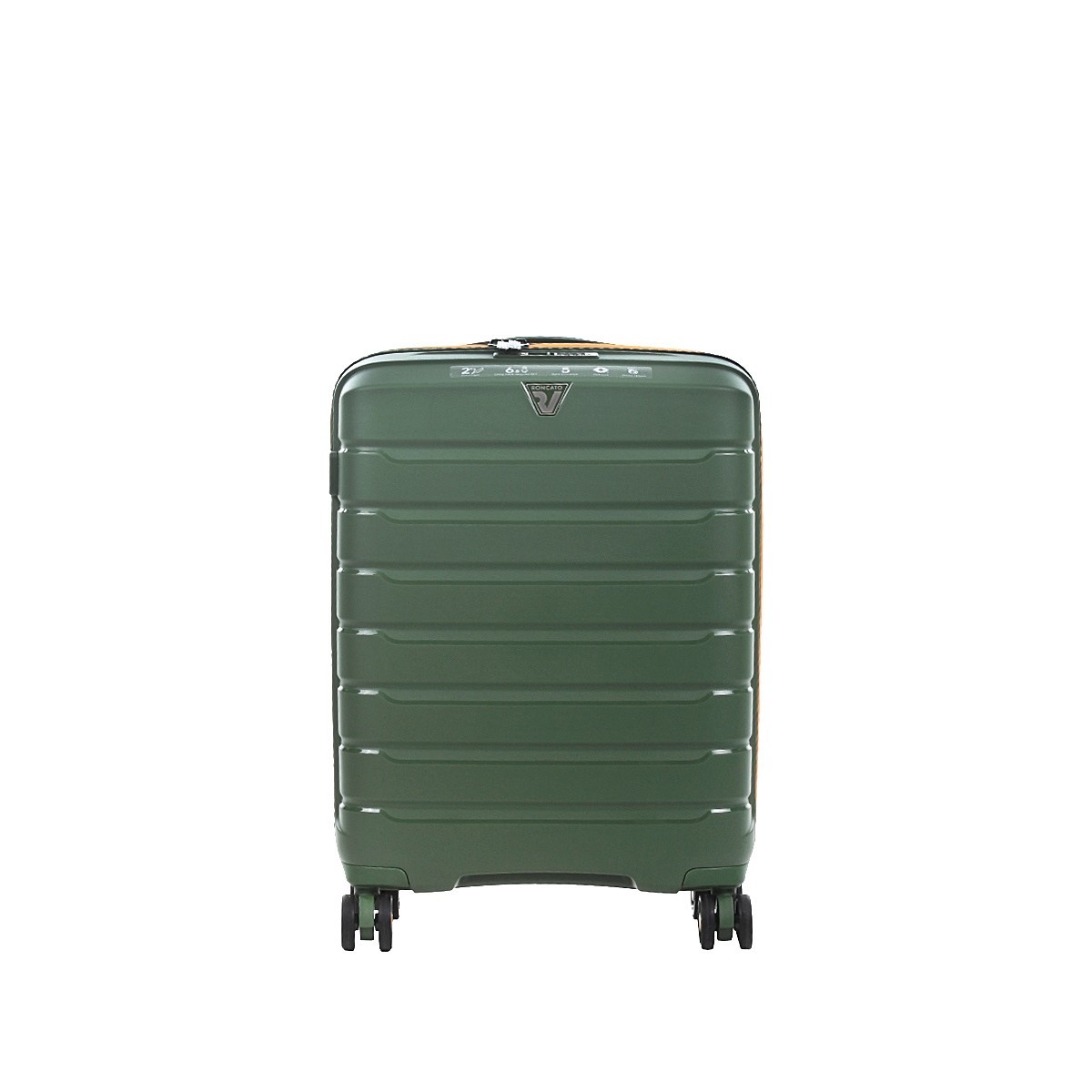 Roncato Spinner cabina 4 ruote Verde/giallo Butterfly neon 417983