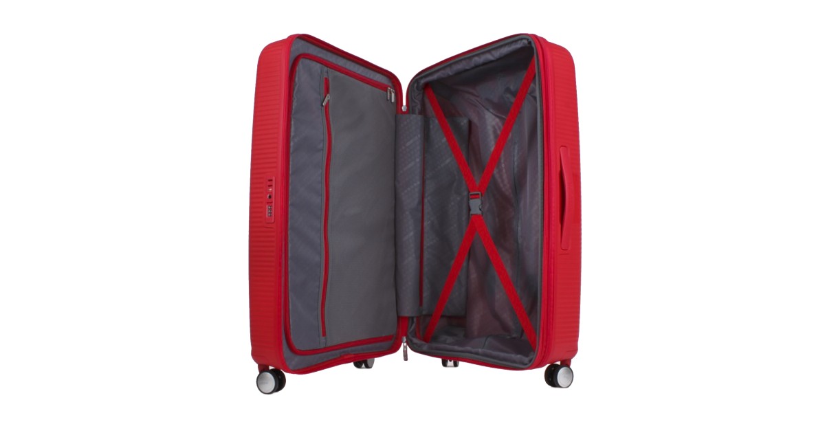 American tourister by samsonite Spinner l 4 ruote Rosso Soundbox 32G*10003