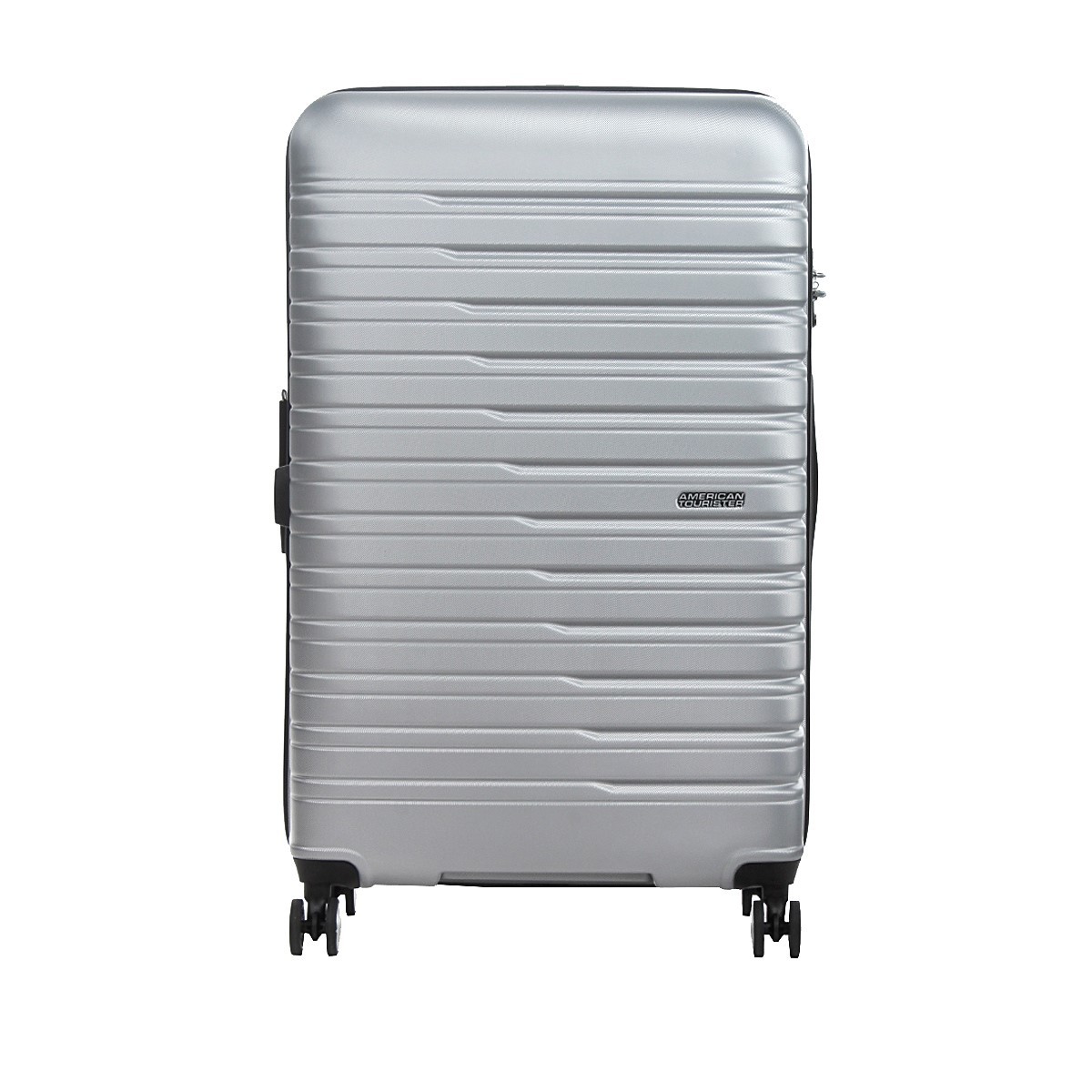 American tourister by samsonite Spinner l 4 ruote Argento Flashline ME8*25003