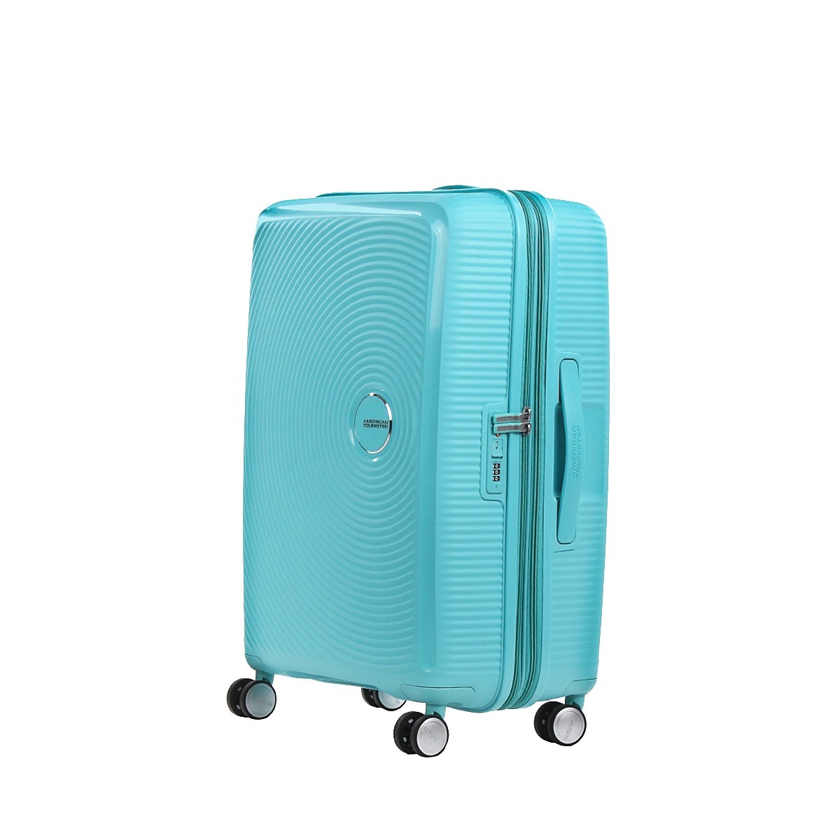 American tourister by samsonite Spinner m 4 ruote Poolside blue Soundbox 32G*21002