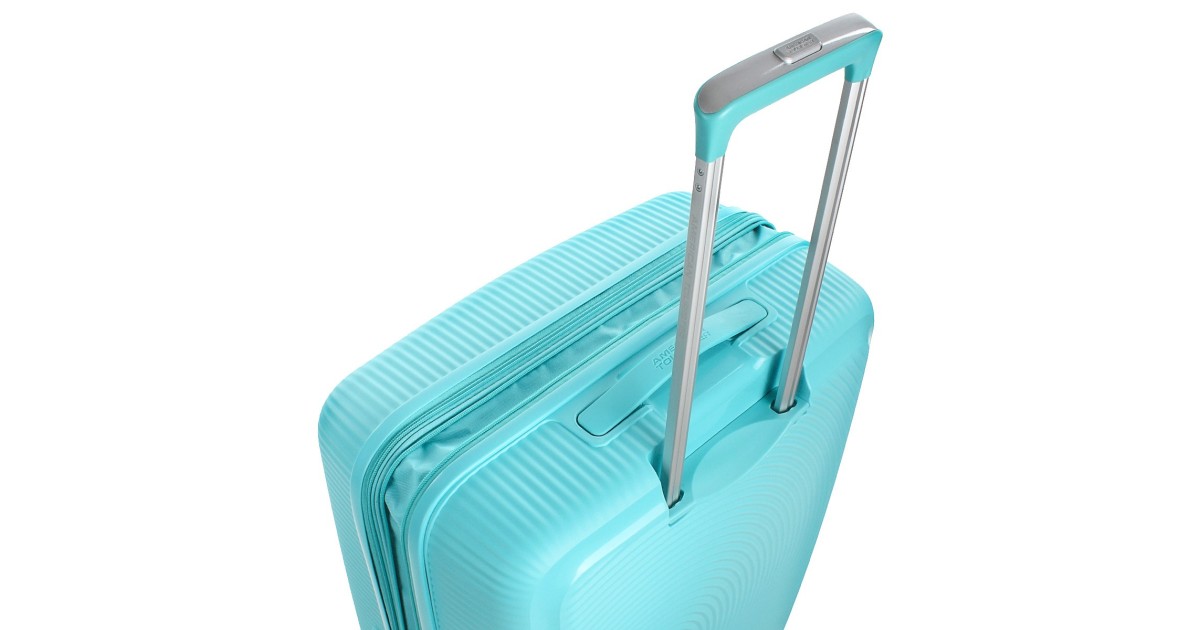 American tourister by samsonite Spinner l 4 ruote Poolside blue Soundbox 32G*21003