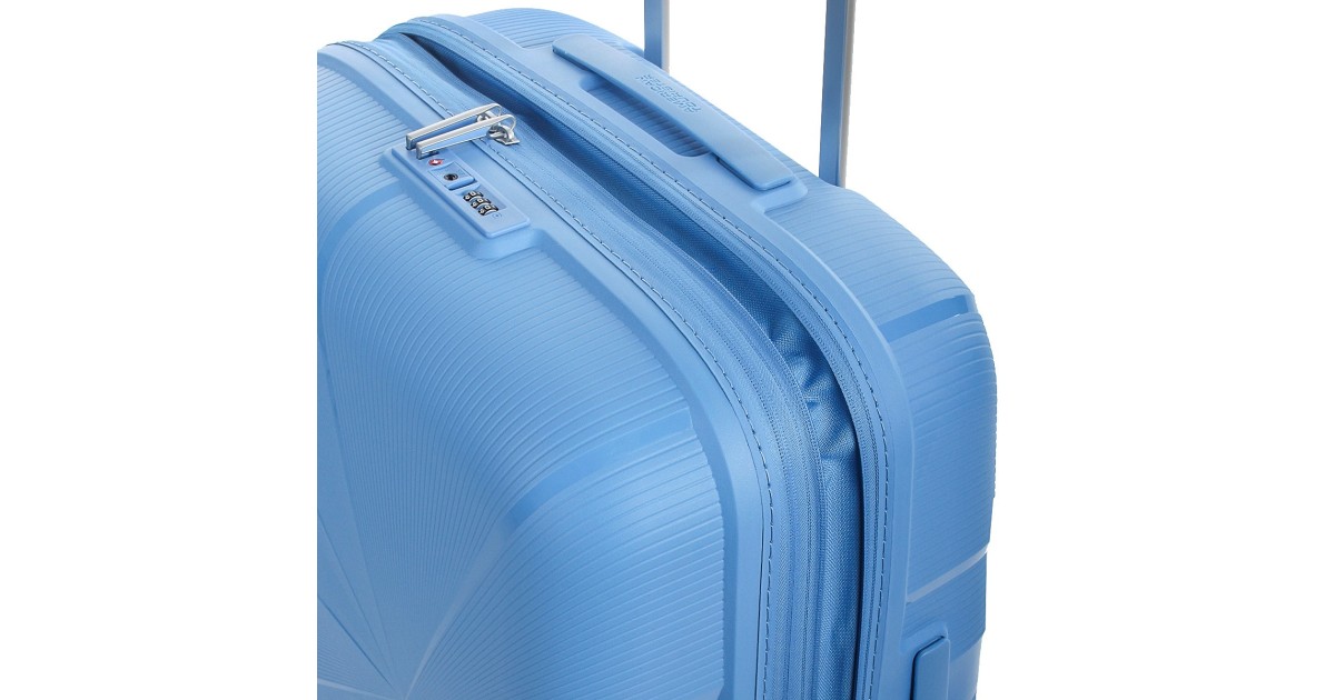 American tourister by samsonite Spinner m 4 ruote Tranquil blue Starvibe MD5*01003