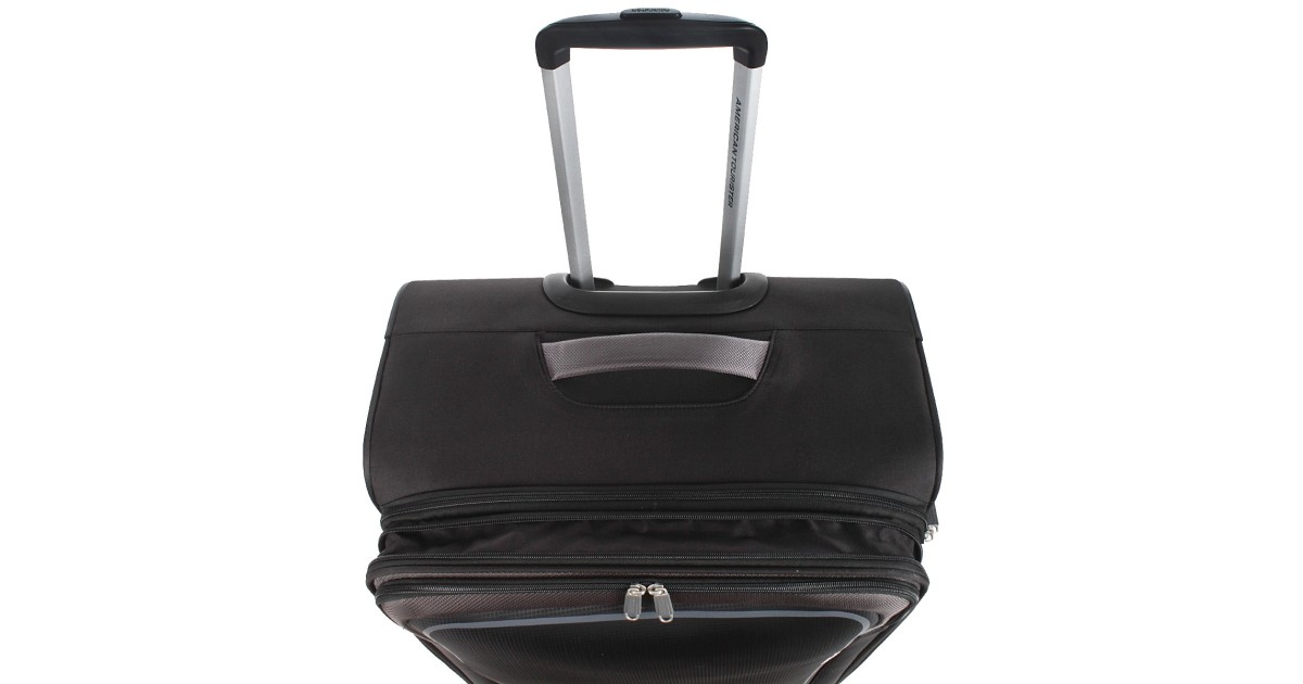 American tourister by samsonite Spinner l 4 ruote Asphalt black Pulsonic MD6*09003
