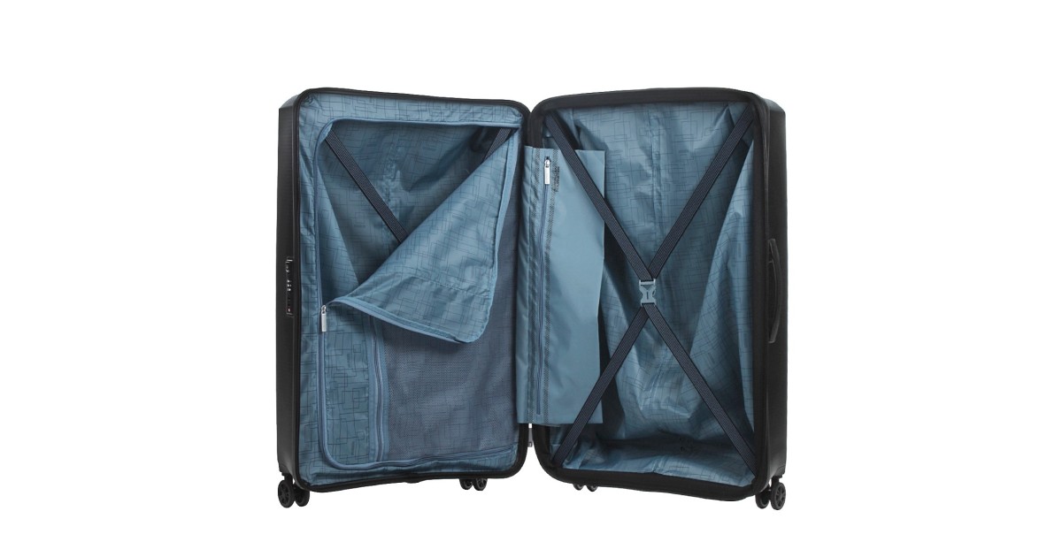 American tourister by samsonite Spinner l 4 ruote Nero Aerostep MD8*09003
