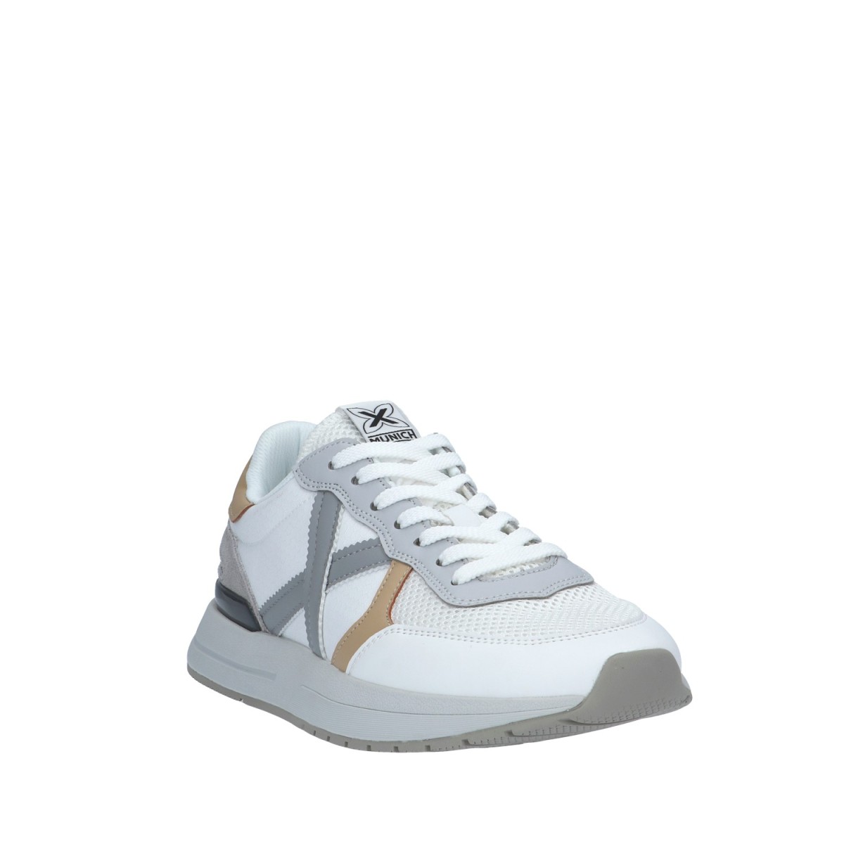 Munich Sneaker Bianco/grigio Gomma 8904057