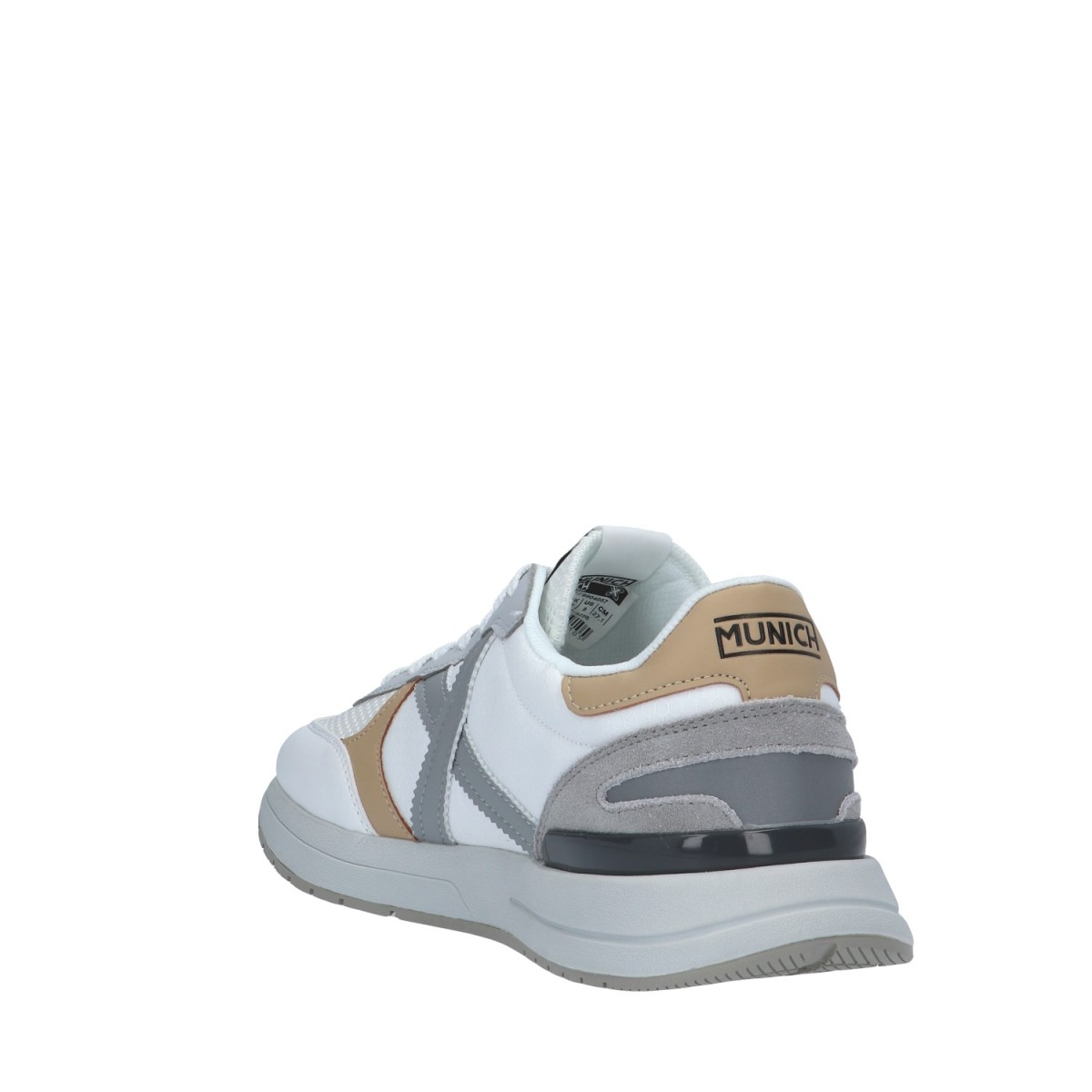 Munich Sneaker Bianco/grigio Gomma 8904057