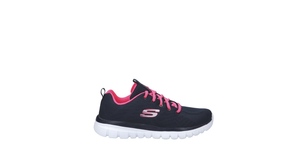 Skechers Sneaker Blu/fucsia Gomma 12615