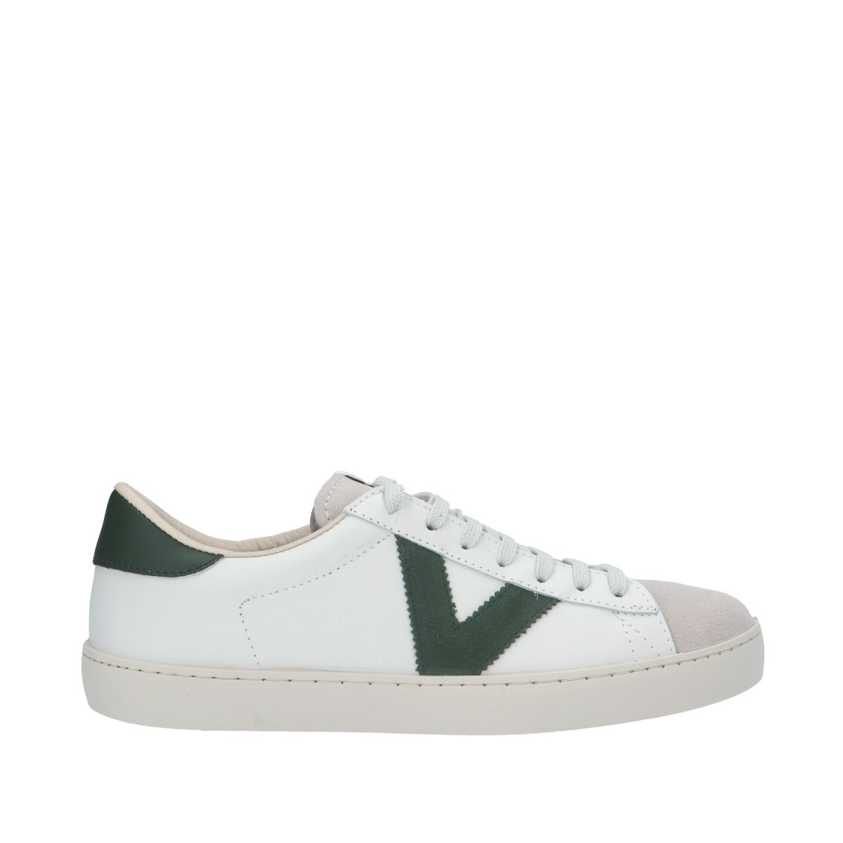 Victoria Sneaker Bianco/verde Gomma 1126142