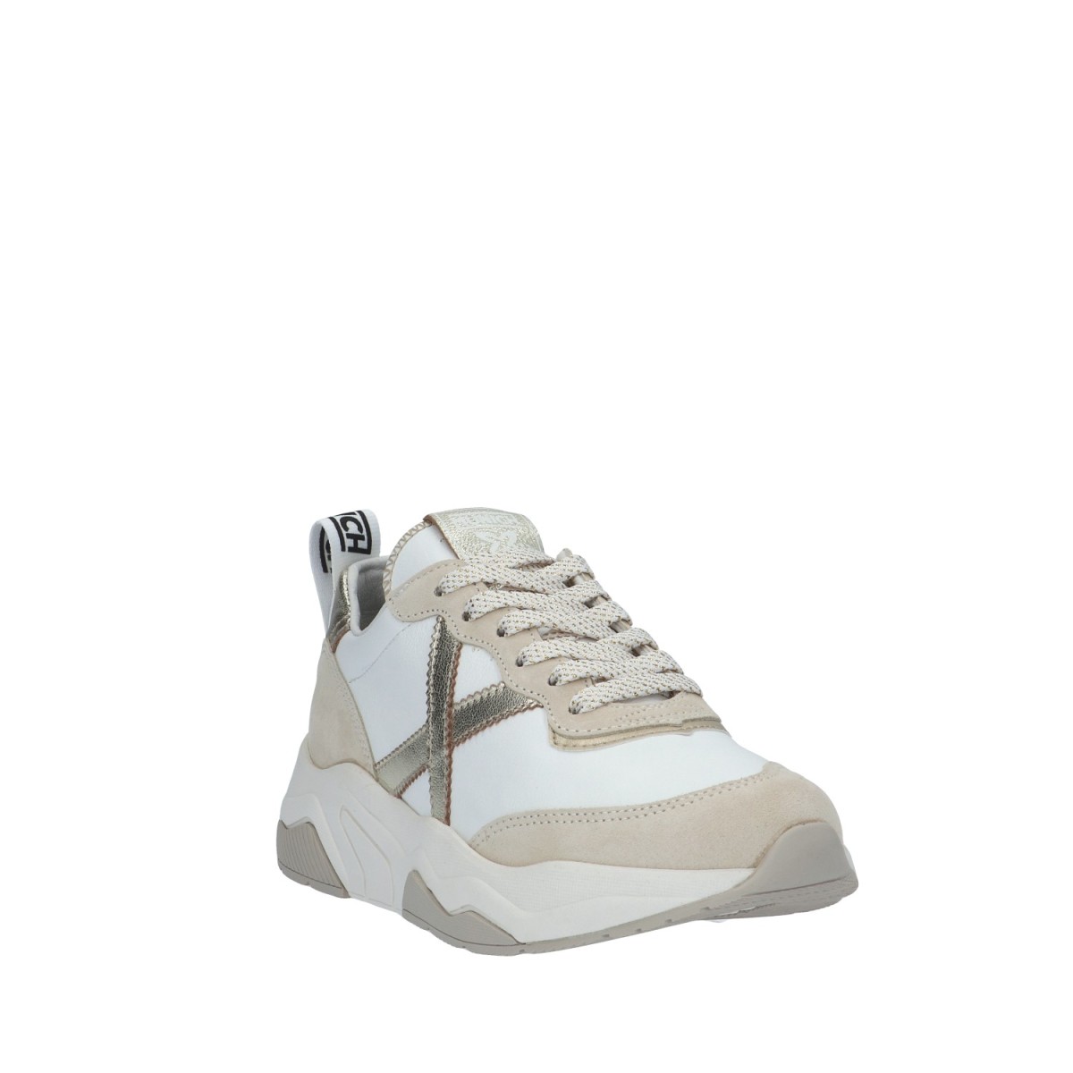 Munich Sneaker Bianco/beige Gomma 8770157
