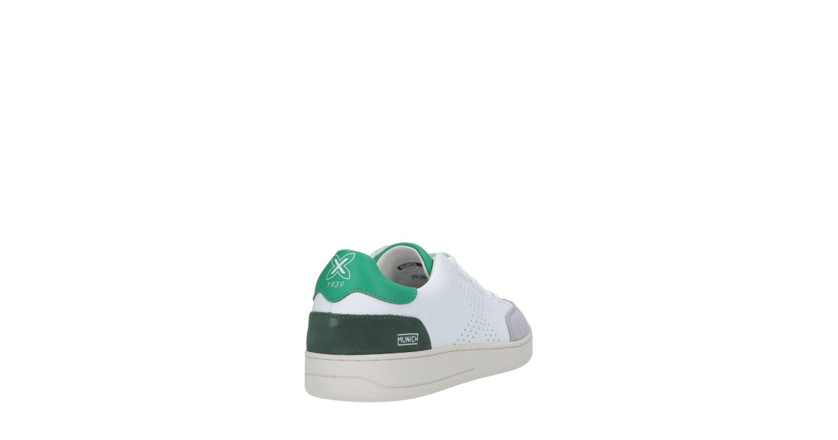 Munich Sneaker Bianco/verde Gomma 8837005