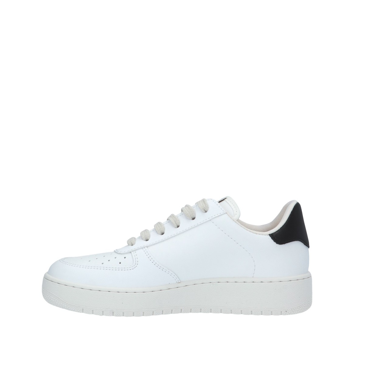 Victoria Sneaker Bianco/nero Gomma 1258201