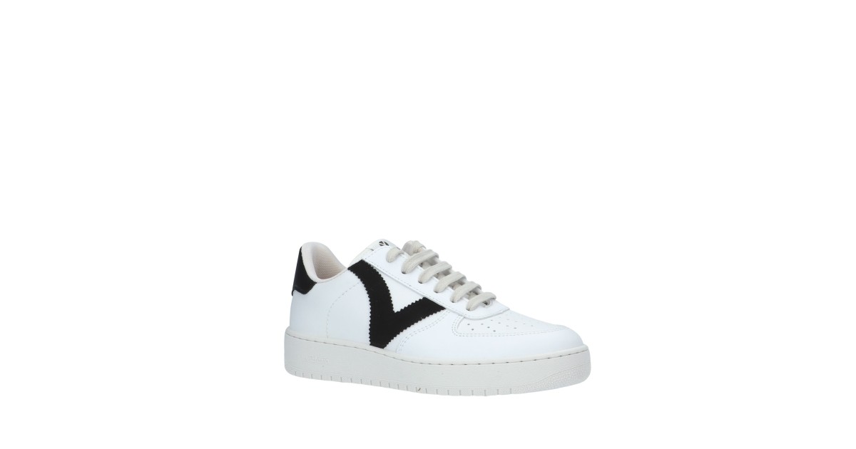 Victoria Sneaker Bianco/nero Gomma 1258201