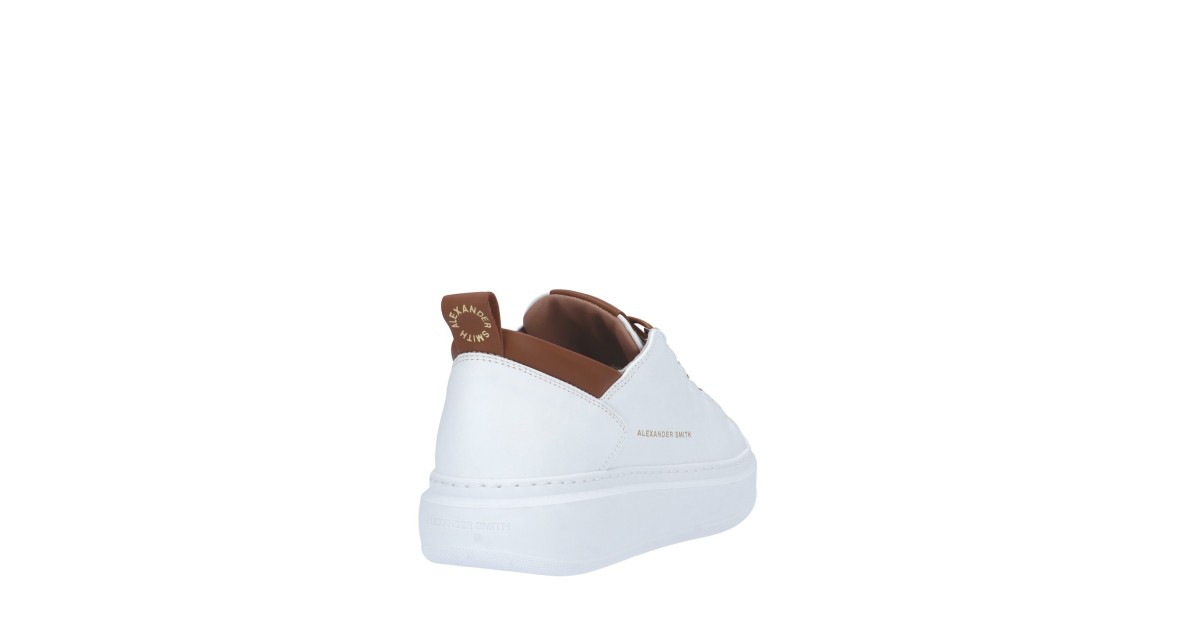 Alexander smith Sneaker Bianco/cognac Gomma WYM-2260-WCN