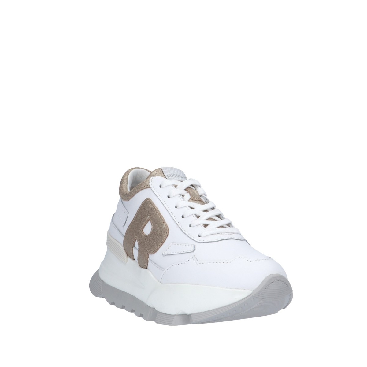 Rucoline Sneaker Bianco/oro Platform AKI