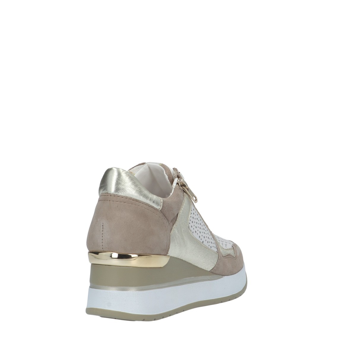 Cinzia soft Sneaker Beige/bianco Zeppa IV2521475 001