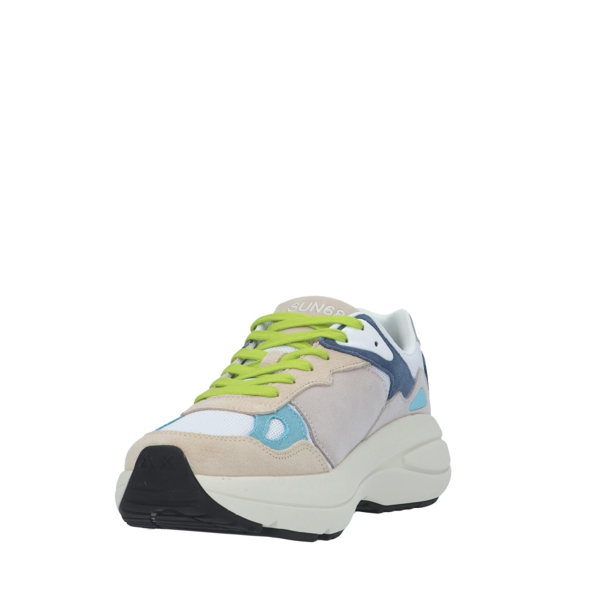 Sun68 Sneaker Bianco Gomma Z34128