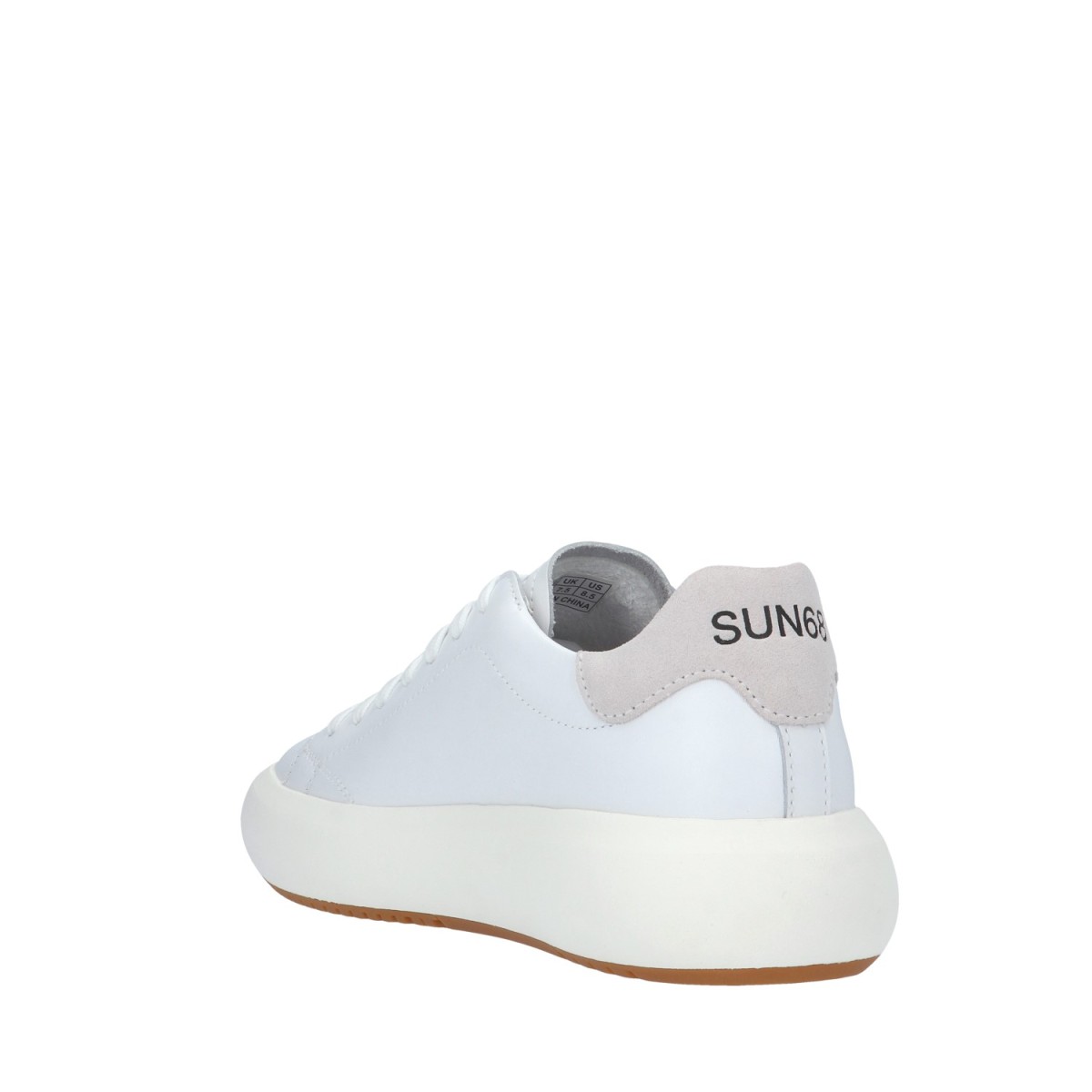 Sun68 Sneaker Bianco Gomma Z34138