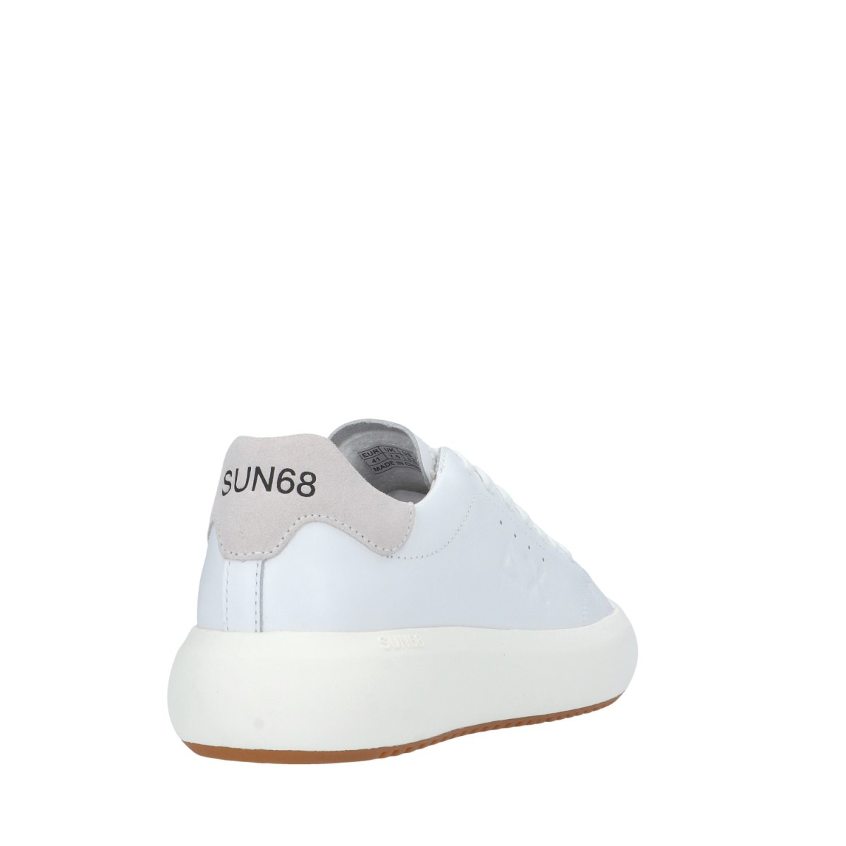 Sun68 Sneaker Bianco Gomma Z34138