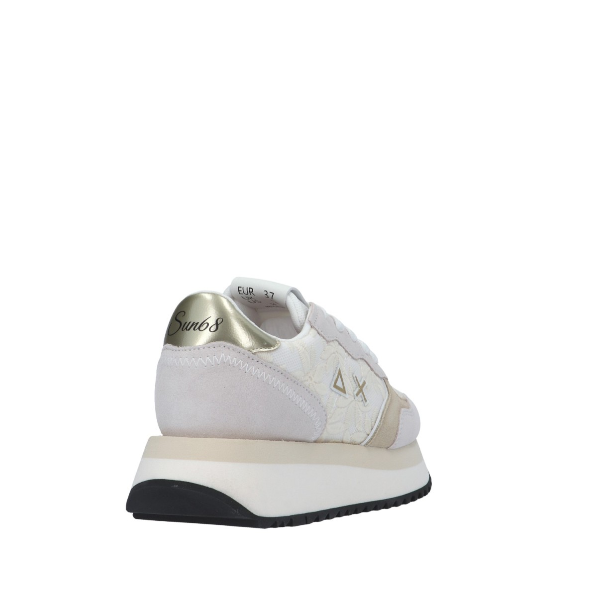 Sun68 Sneaker Bianco Gomma Z34209