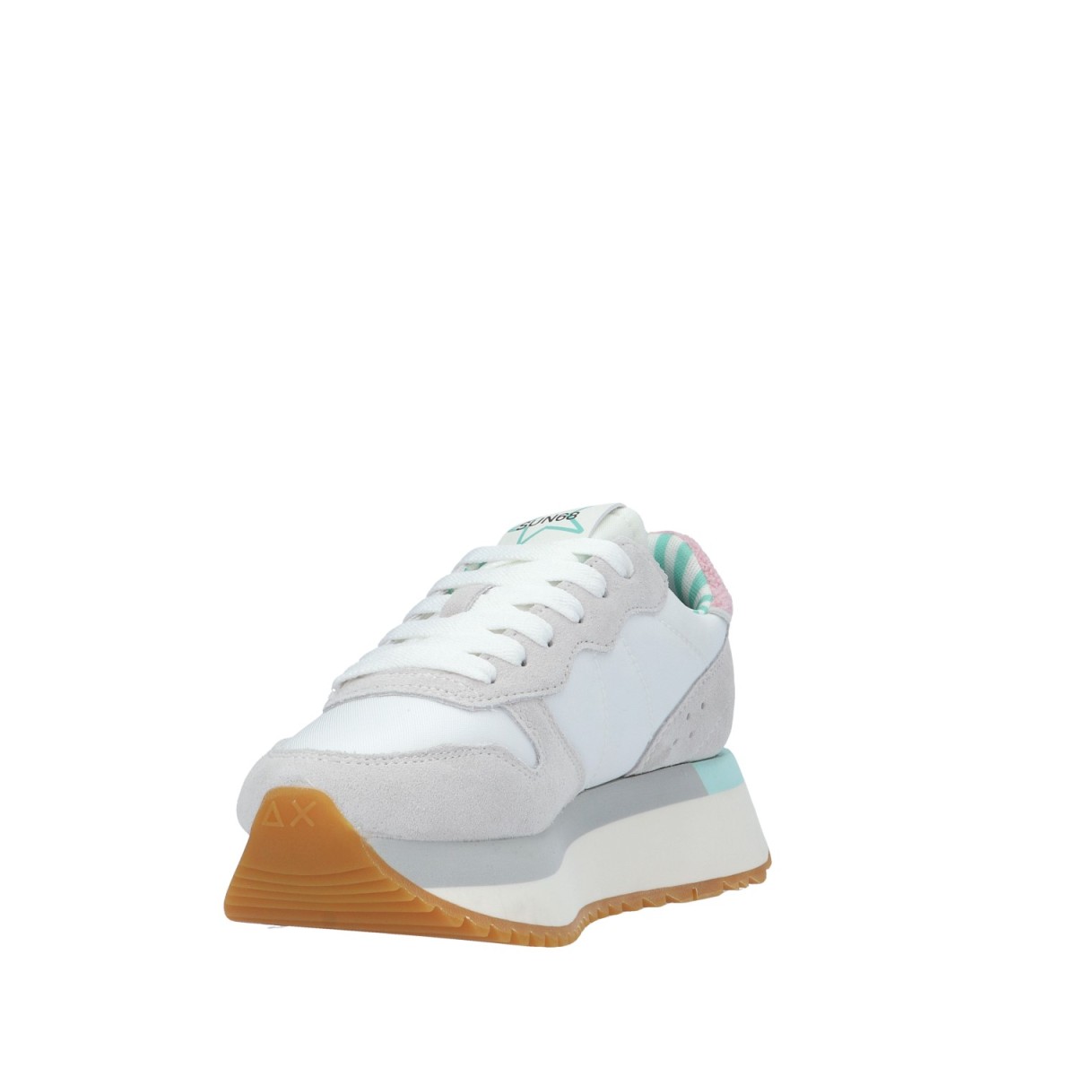 Sun68 Sneaker Bianco Gomma Z34215