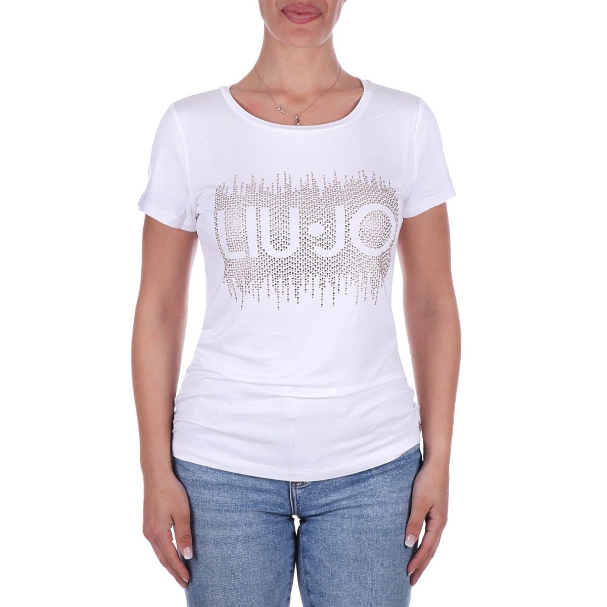 Liu jo T-shirt Bianco VA4154JS360