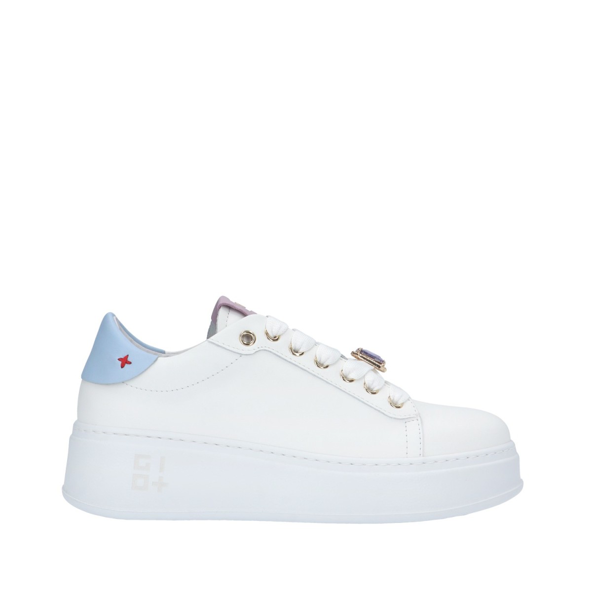 Gio+ Sneaker Bianco Gomma PIA166A