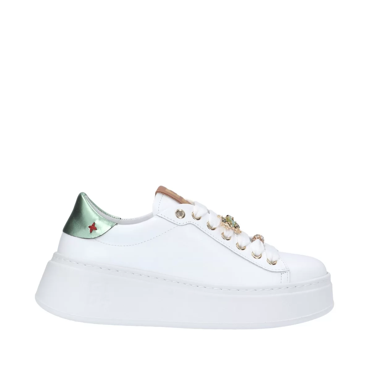 Gio+ Sneaker Bianco/verde...