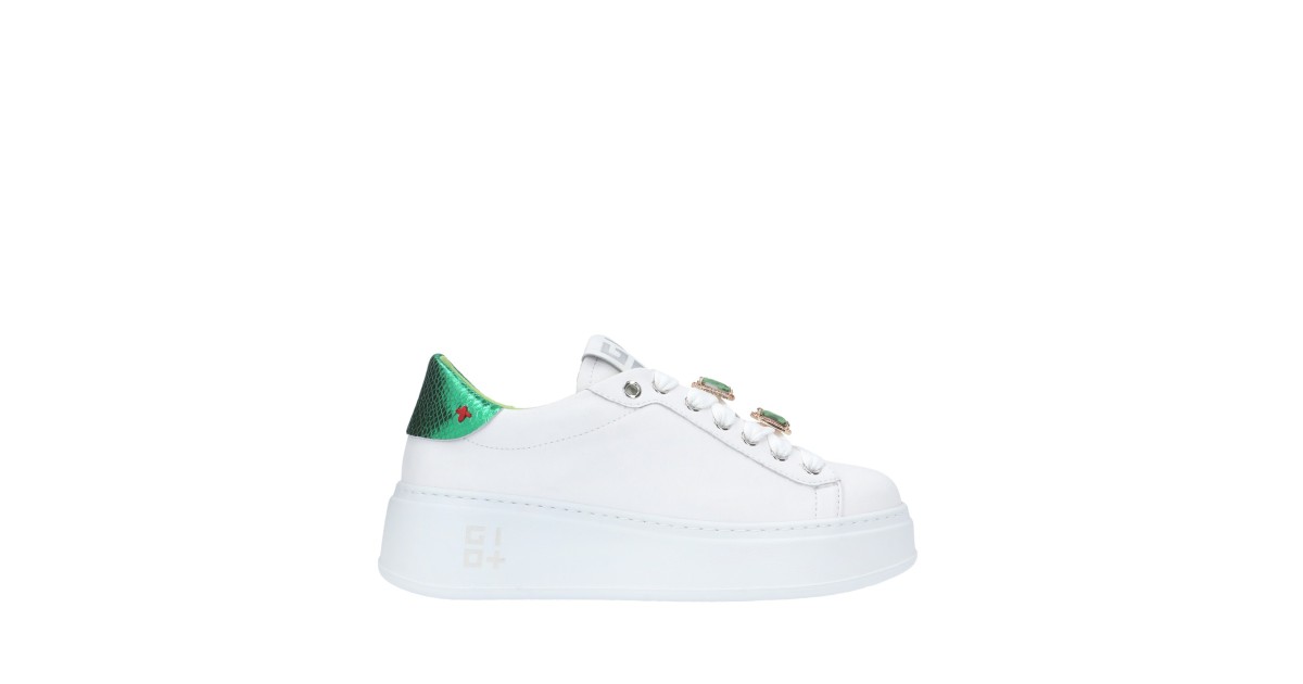Gio+ Sneaker Bianco/verde Gomma PIA180C