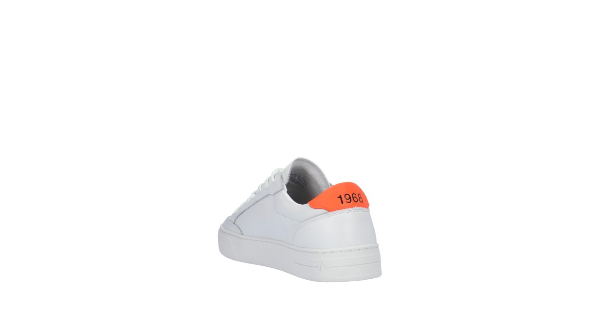 Sun68 Sneaker Bianco/arancio Gomma Z42125