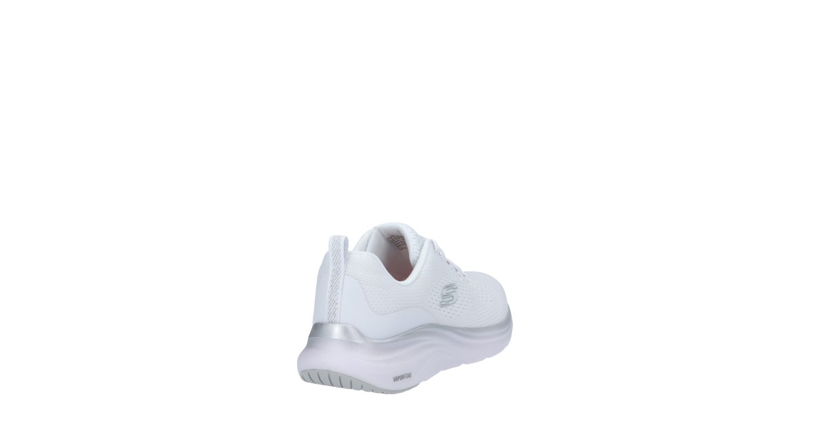 Skechers Sneaker Bianco/argento Gomma 150025