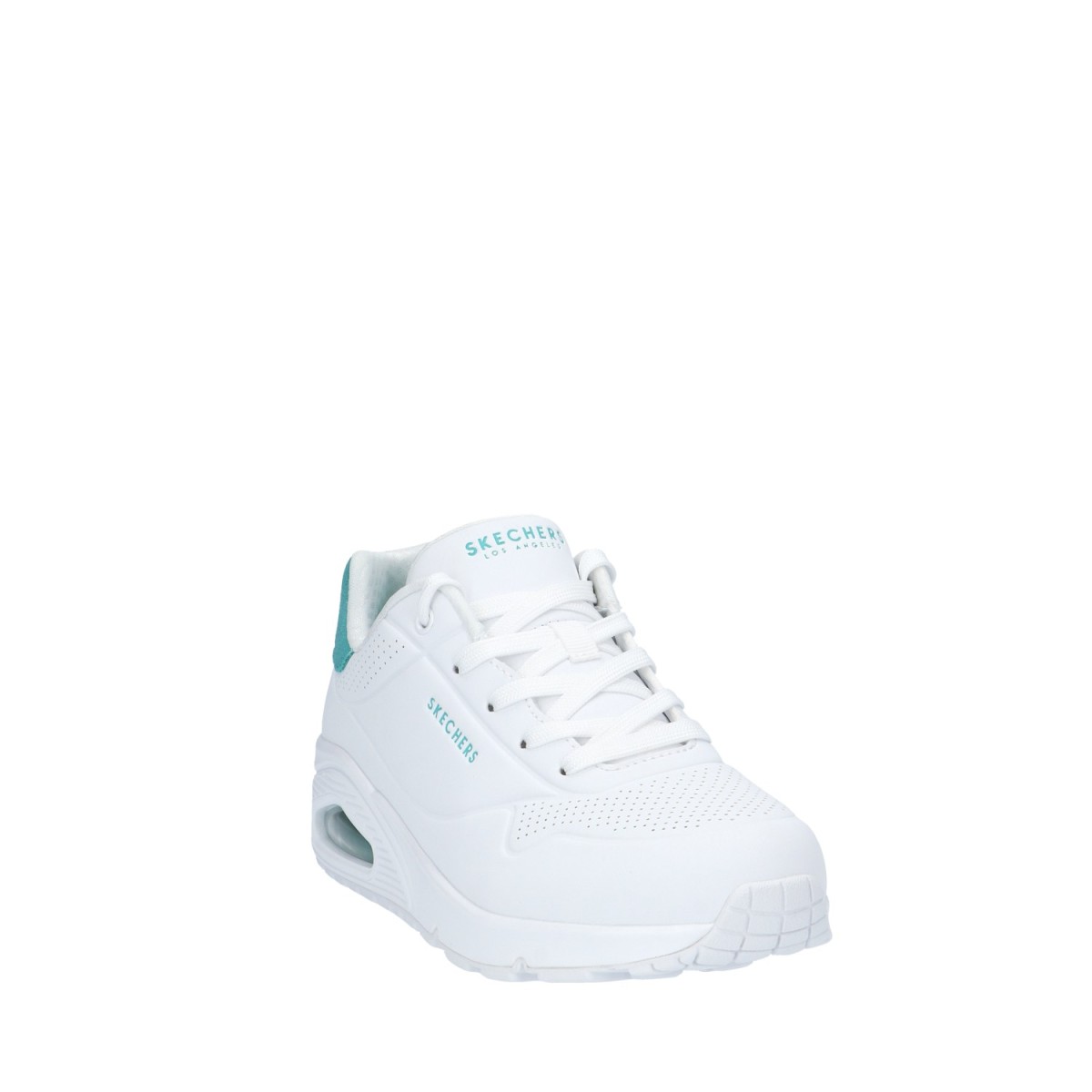 Skechers Sneaker Bianco/menta Gomma 177092