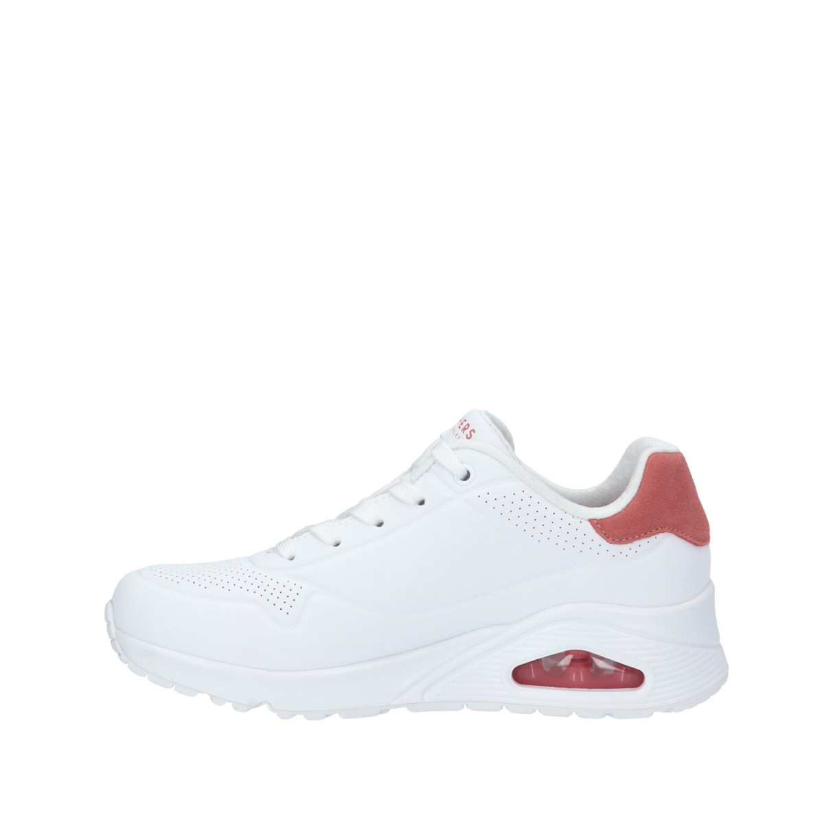 Skechers Sneaker Bianco/corallo Gomma 177092