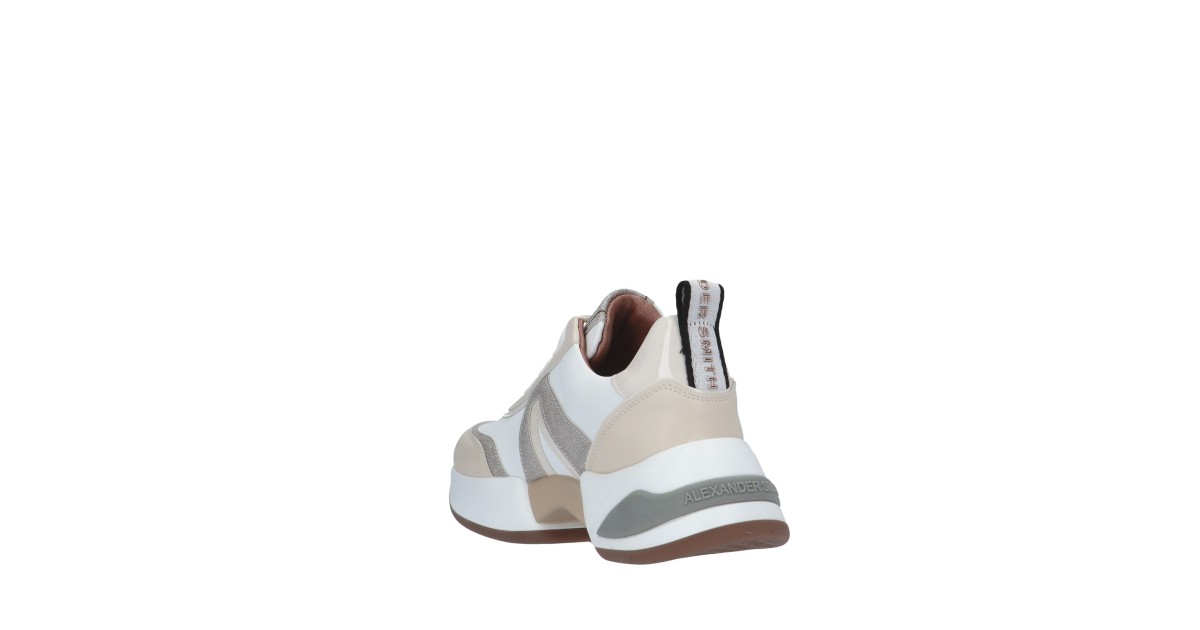 Alexander smith Sneaker Bianco/oro Gomma MBW-1159-WGD