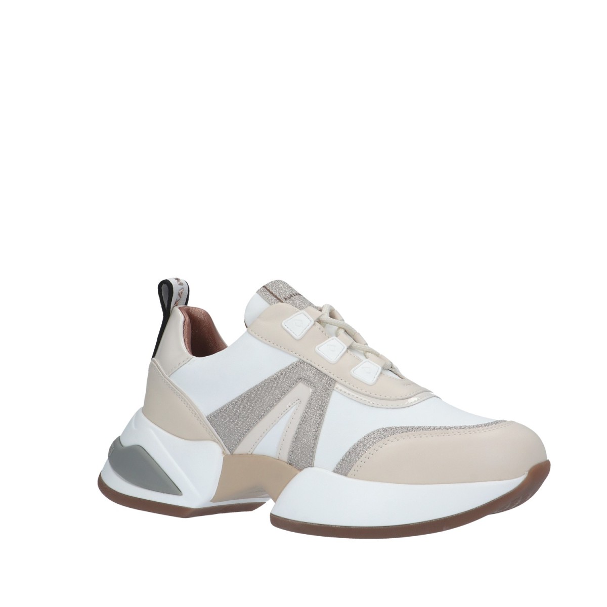 Alexander smith Sneaker Bianco/oro Gomma MBW-1159-WGD