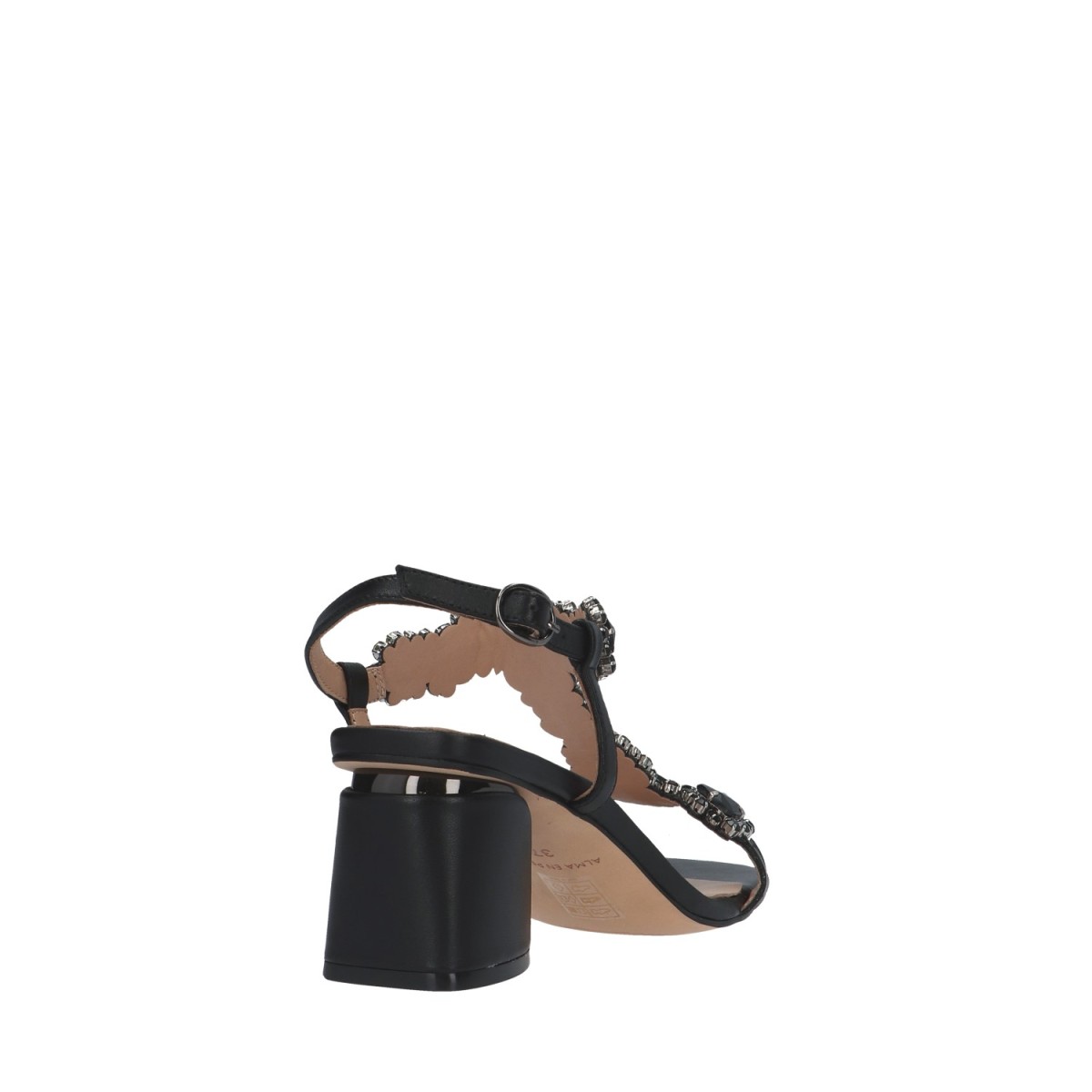 Alma en pena Sandalo tacco Nero Tacco V240711