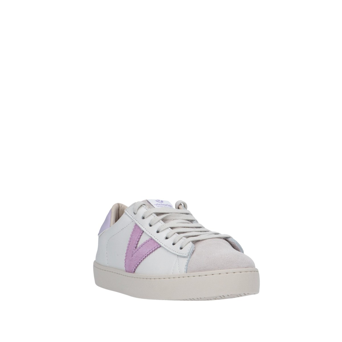 Victoria Sneaker Bianco/lilla Gomma 1126142
