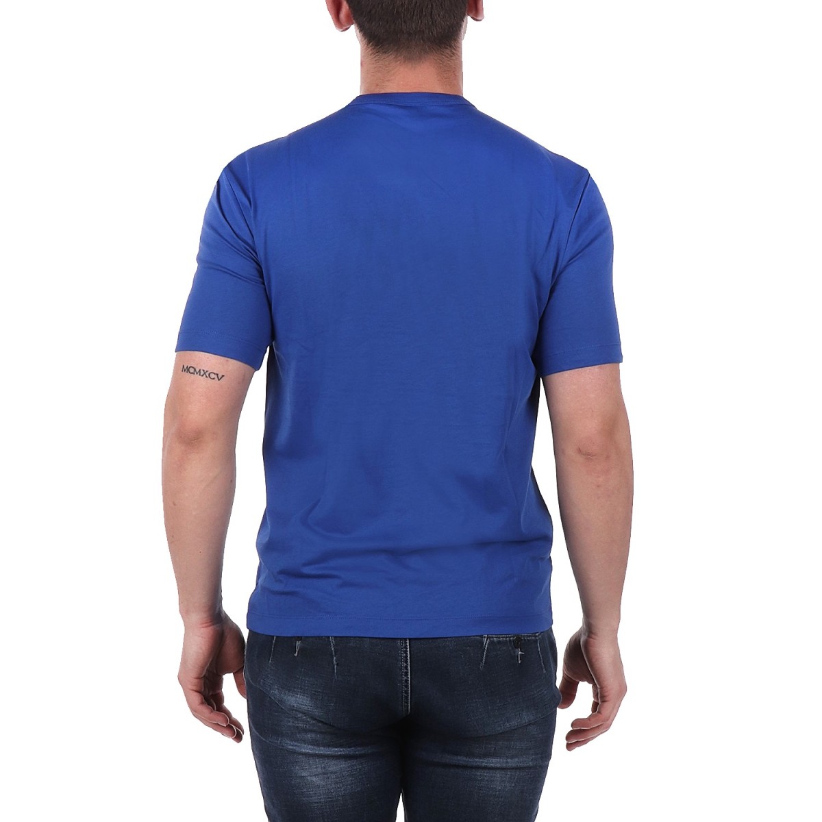 Blauer T-shirt Blu 24SBLUH02144