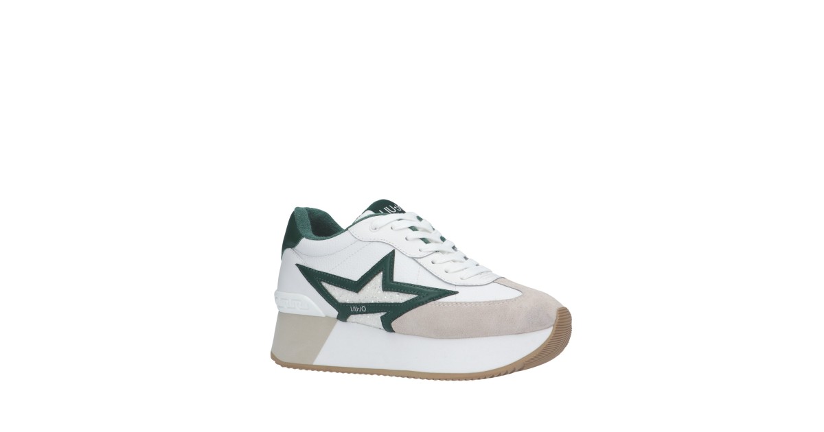 Liu jo Sneaker Bianco/verde Gomma BF4039PX528