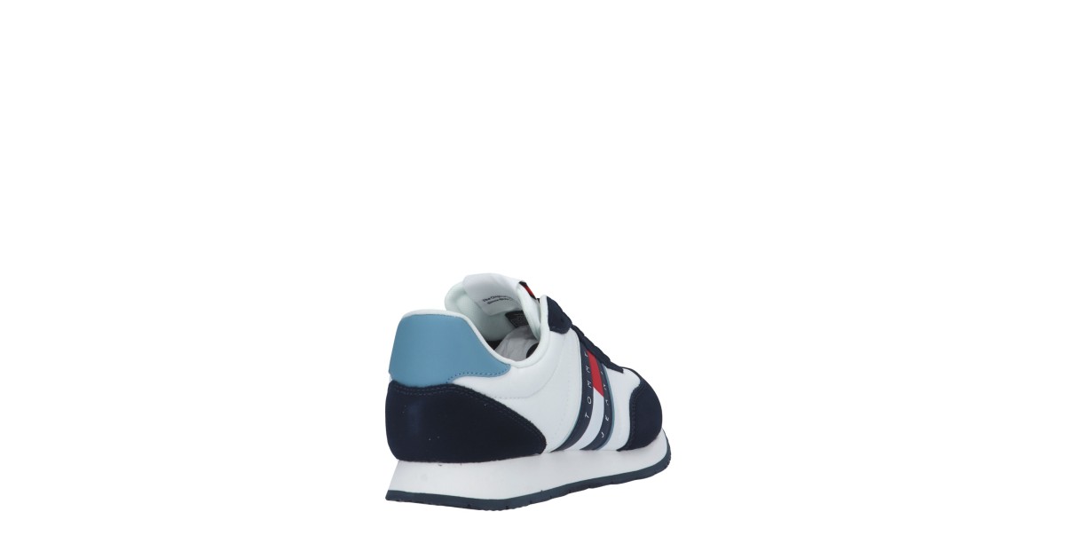 Tommy jeans Sneaker Bianco/blu Gomma EM0EM01351
