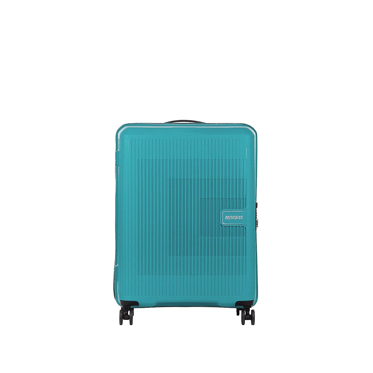 American tourister by samsonite Spinner cabina 4 ruote Turchese Aerostep MD8*21001