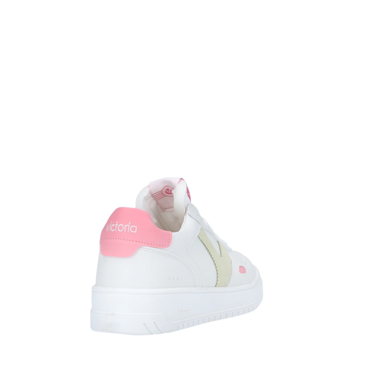 Victoria Sneaker Bianco/rosa Gomma 1257121