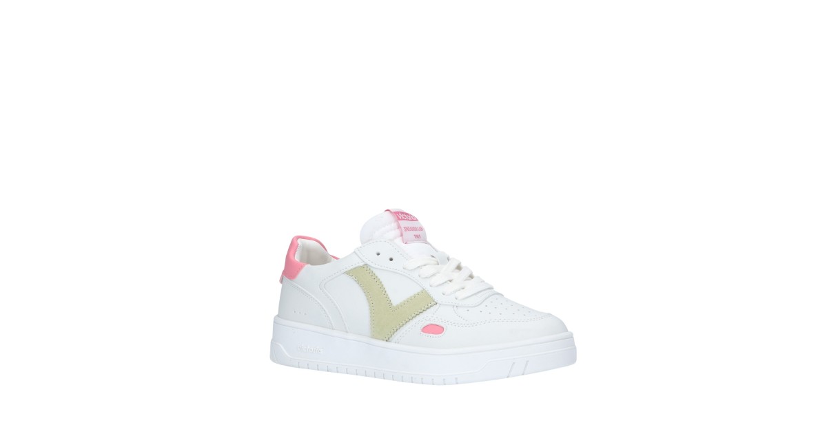 Victoria Sneaker Bianco/rosa Gomma 1257121